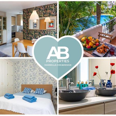 Ab Properties - Design Penthouse Marbella - Puerto Banus - Golden Mile - Pool And Tropical Garden View Exterior foto